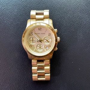 Michael Kors Watch Gold unisex